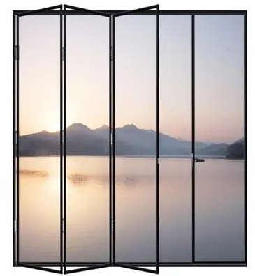 包头极窄折叠门